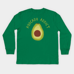 Avocado Addict Kids Long Sleeve T-Shirt
