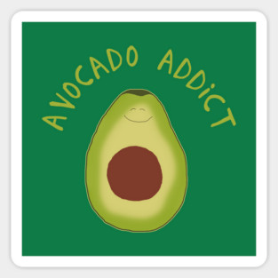 Avocado Addict Sticker