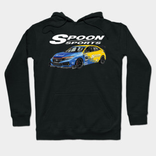JDM CTR type R FK8 Spoon Turbo Race Car Hoodie