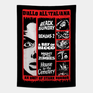 Giallo All'Italiana Tapestry