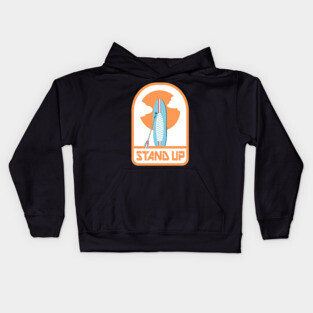 Stand Up Paddle Board Kids Hoodie