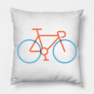I Want to Ride My Bicycle Pillow