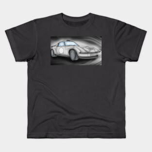 Opel GT Racecar Design Kids T-Shirt