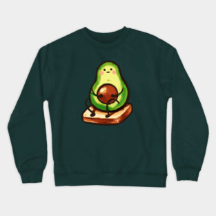 awkward avocado toast Crewneck Sweatshirt