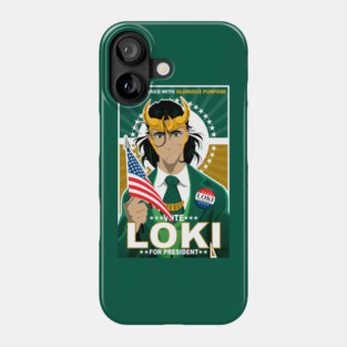 Loki for President Phone Case