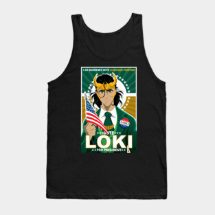 Loki for President Tank Top