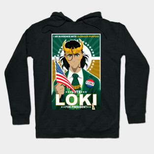 Loki for President Hoodie