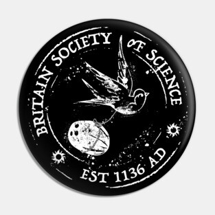 Holy Grail - Britain Society of Science Pin