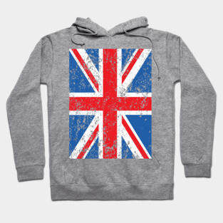 Distressed Union Flag Hoodie