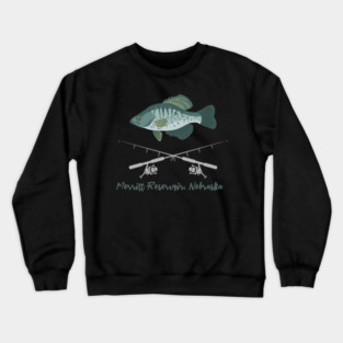Merritt Reservoir Nebraska Crewneck Sweatshirt