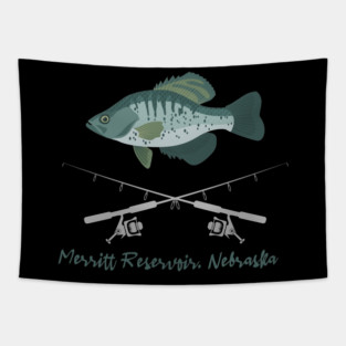 Merritt Reservoir Nebraska Tapestry