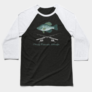 Merritt Reservoir Nebraska Baseball T-Shirt