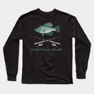 Merritt Reservoir Nebraska Long Sleeve T-Shirt