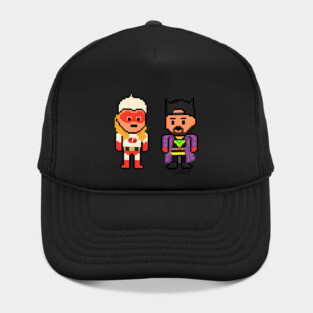 Pixel Bluntman and Chronic Hat
