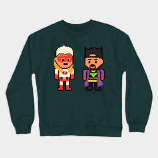 Pixel Bluntman and Chronic Crewneck Sweatshirt