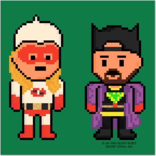 Pixel Bluntman and Chronic Posters and Art