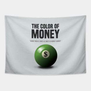The Color of Money - Alternative Movie Poster Tapestry