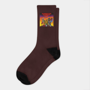 RiverBottom NightMare Band Socks