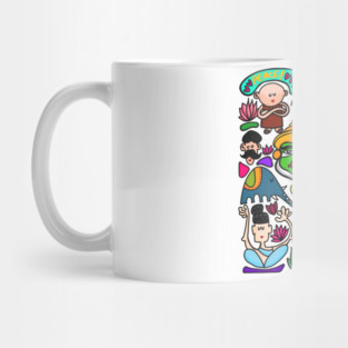 Faces of India Mug