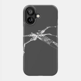 X Wing Fighter Phone Case