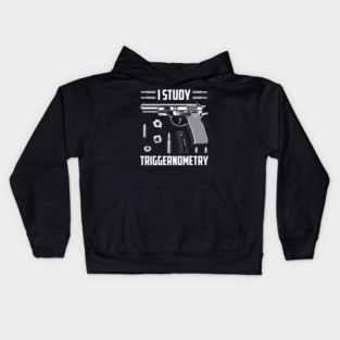 I Study Triggernometry Kids Hoodie