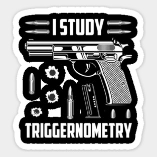 I Study Triggernometry Sticker