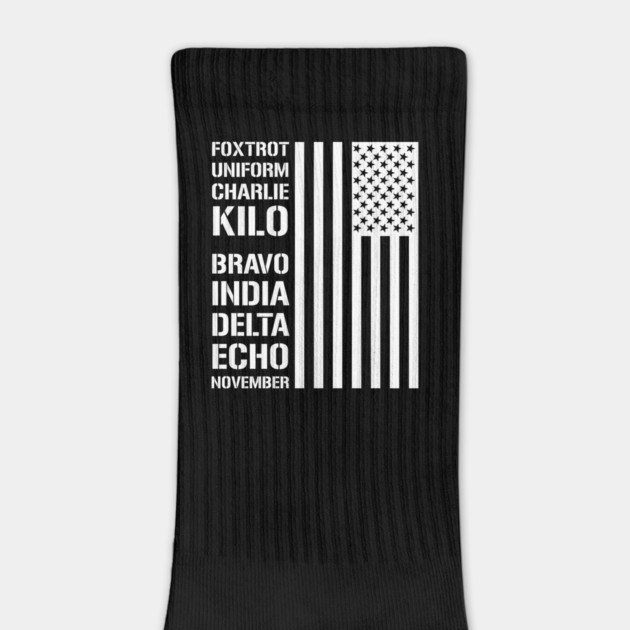 Military Phonetic Alphabet Code F*ck Biden by Silly Me Studio