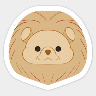 A CUTE CARTOON DOG Sticker