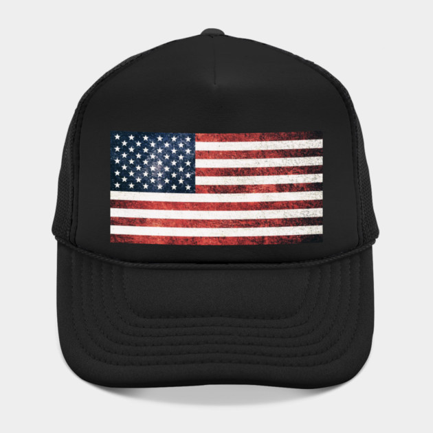 Distressed American Flag, American, Patriotic by Silly Me Studio