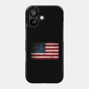 American Flag, Distressed grunge, Patriot, America Phone Case
