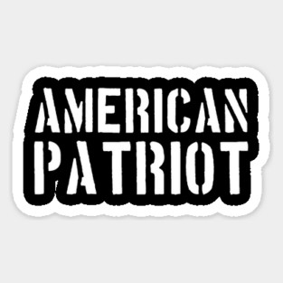 American Patriot, Patriotic, American Magnet