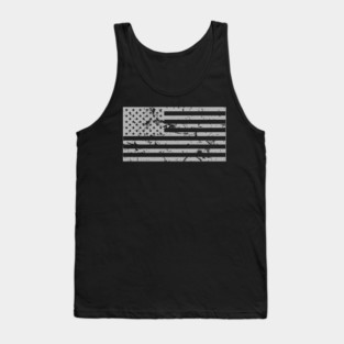USA Flag, American, Patriot Tank Top