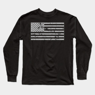USA Flag, American, Patriot Long Sleeve T-Shirt