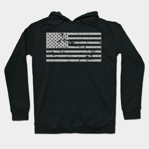 USA Flag, American, Patriot Hoodie by Silly Me Studio