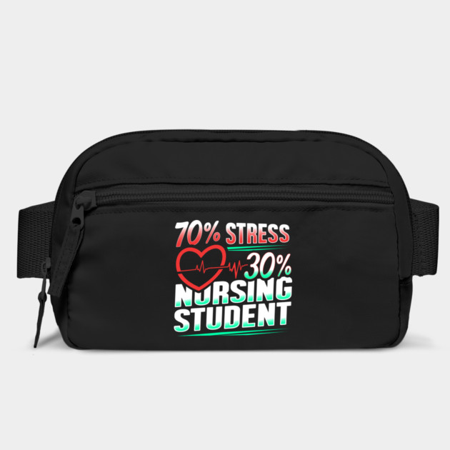 70% Stress 30% Nursing Student T-Shirt Nursing Shirt Gift by creative
