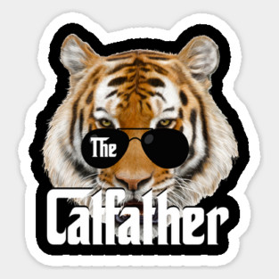 The Catfather2 Color Sticker