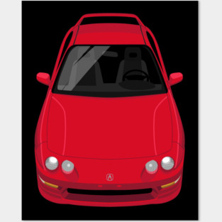 Integra Type R 1997-2001 - Red Posters and Art