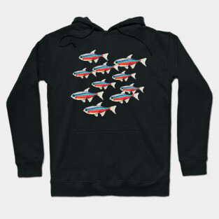 Neon Tetra Hoodie