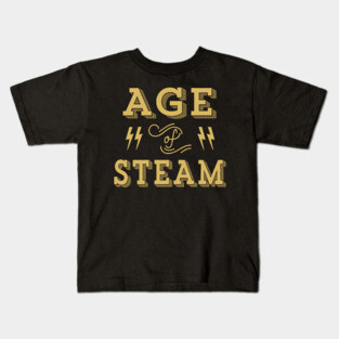 Steampunk - Age of Steam - Neo Victorian Gothic Kids T-Shirt