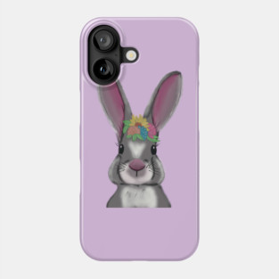 Easter bunny Watercolor Phone Case