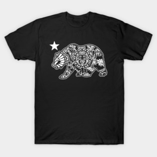 California Aztec Bear T-Shirt