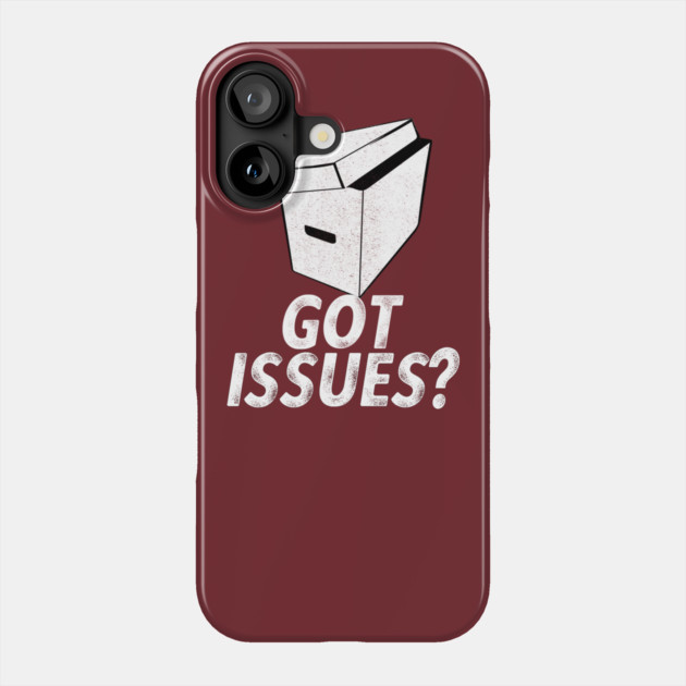 Got Issues for Comic Book Collector Phone Case by belownormal