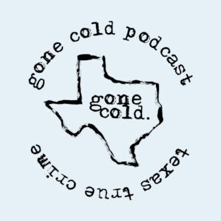 gone cold podcast - texas true crime black logo T-Shirt
