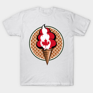 Canada flag ice cream T-Shirt