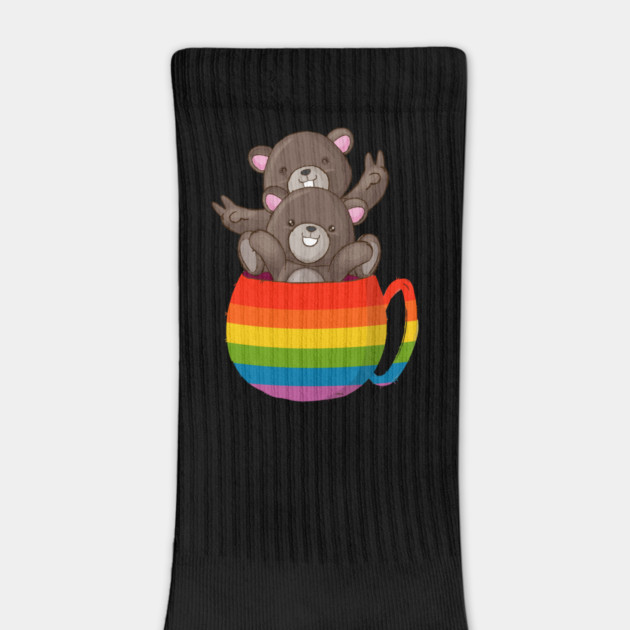 Bear Rainbow Flag Bears Cup Gay Pride graphic by creative