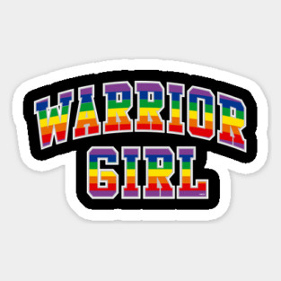 Warrior Girl Pride t-shirt Gay Pride Month Shirt Tee Gift Magnet