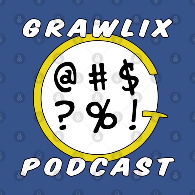 Grawlix Podcast Logo by Strangers With T-Shirts