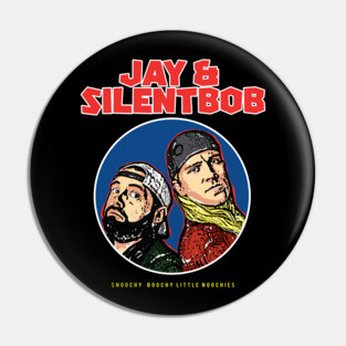 Jay and Silent Bob Pin