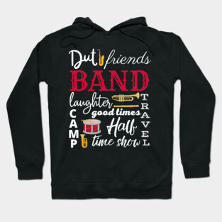 Marching Band Word Cloud Hoodie