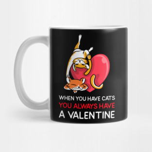 Valentine Cats Mug
